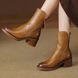 Anna - Elegantne kožne čizmice