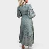 Maja - Čipkastu Haljinu S Lanterne