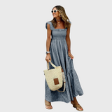 Anđela | Karirano haljina