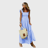 Anđela | Karirano haljina