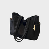 Amalija – Rebrasta torba s detaljima od užeta