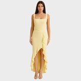 Krista - Elegantna korset haljina s volanima