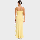 Krista - Elegantna korset haljina s volanima