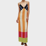 Marta - Duga haljina u više boja u bengalskom stilu