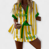 Halora – Žuti Laneni Stil s Stilom