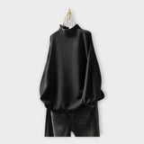 Pletena Majica s Visokim Ovratnikom