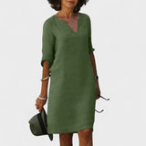 Lana - Haljina s V-izrezom