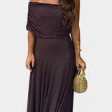 Renata - Maxi Haljina s Jednim Rame